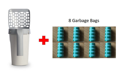 2-in-1 Scooper Bin