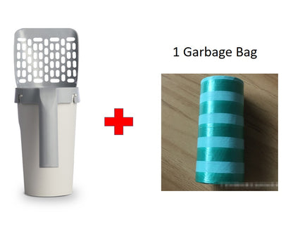 2-in-1 Scooper Bin